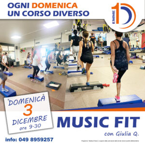 EmmeCento Domeniche Music Fit 031223